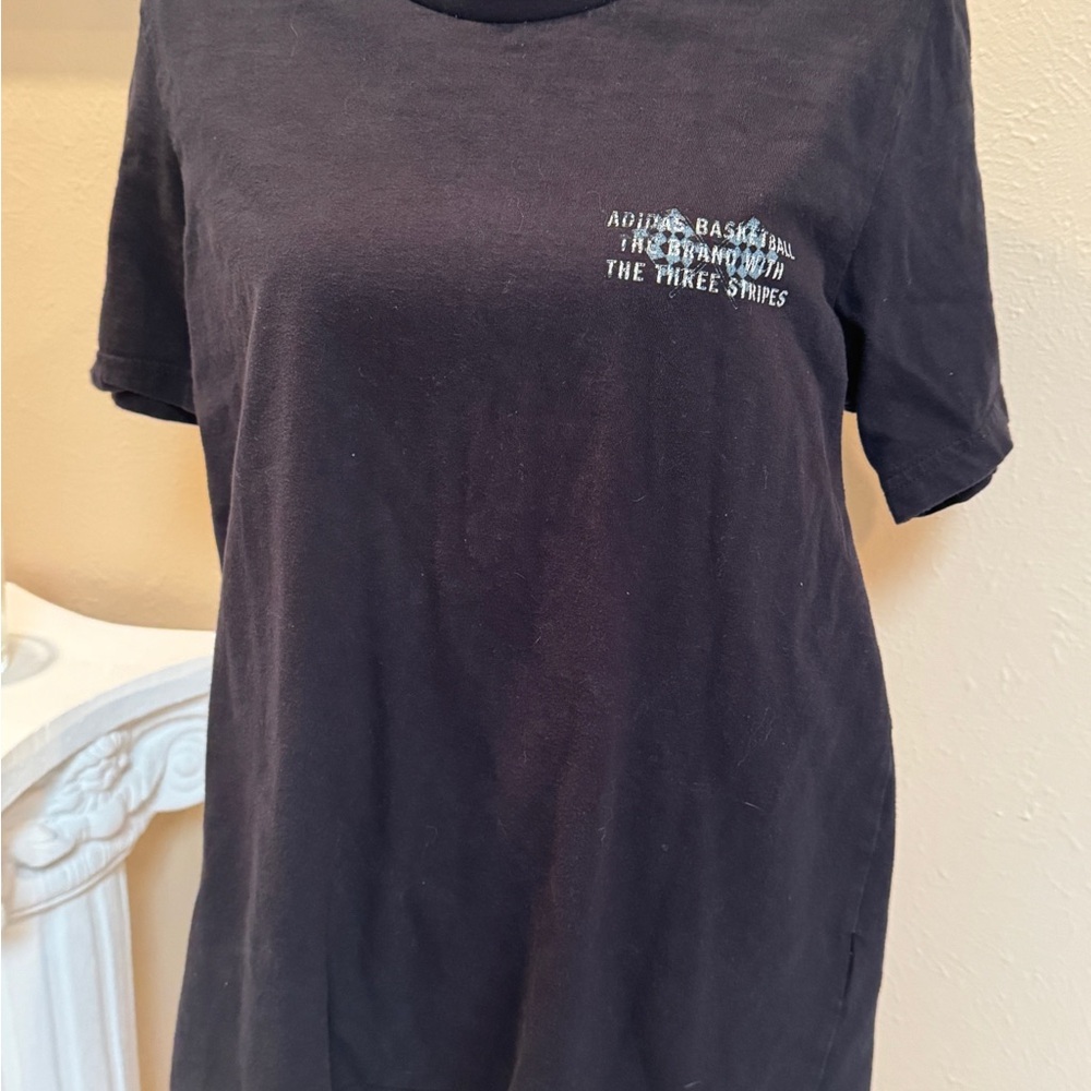 Adidas Black Basketball Tee